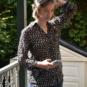 Button-Up Blouse— The Limited 🐄📓